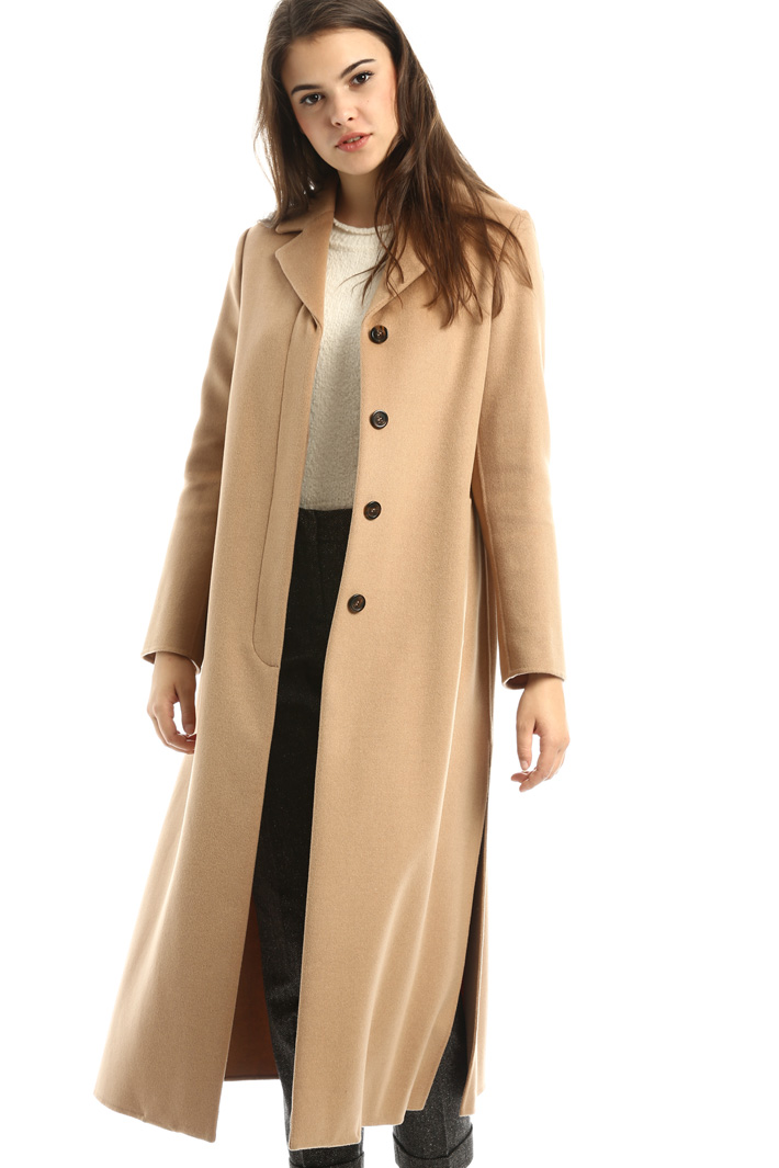 Cappotto lungo in lana Diffusione Tessile Cappotto lungo in lana Diffusione Tessile