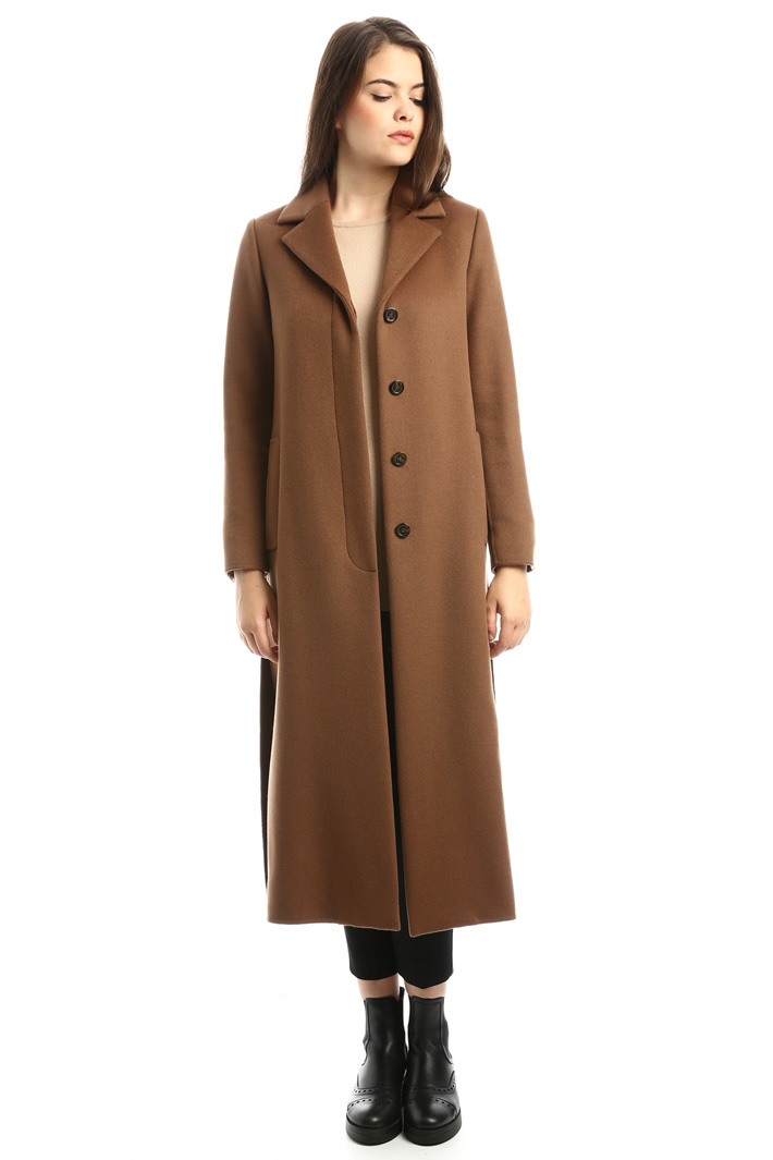 Cappotto lungo in lana Diffusione Tessile Cappotto lungo in lana Diffusione Tessile