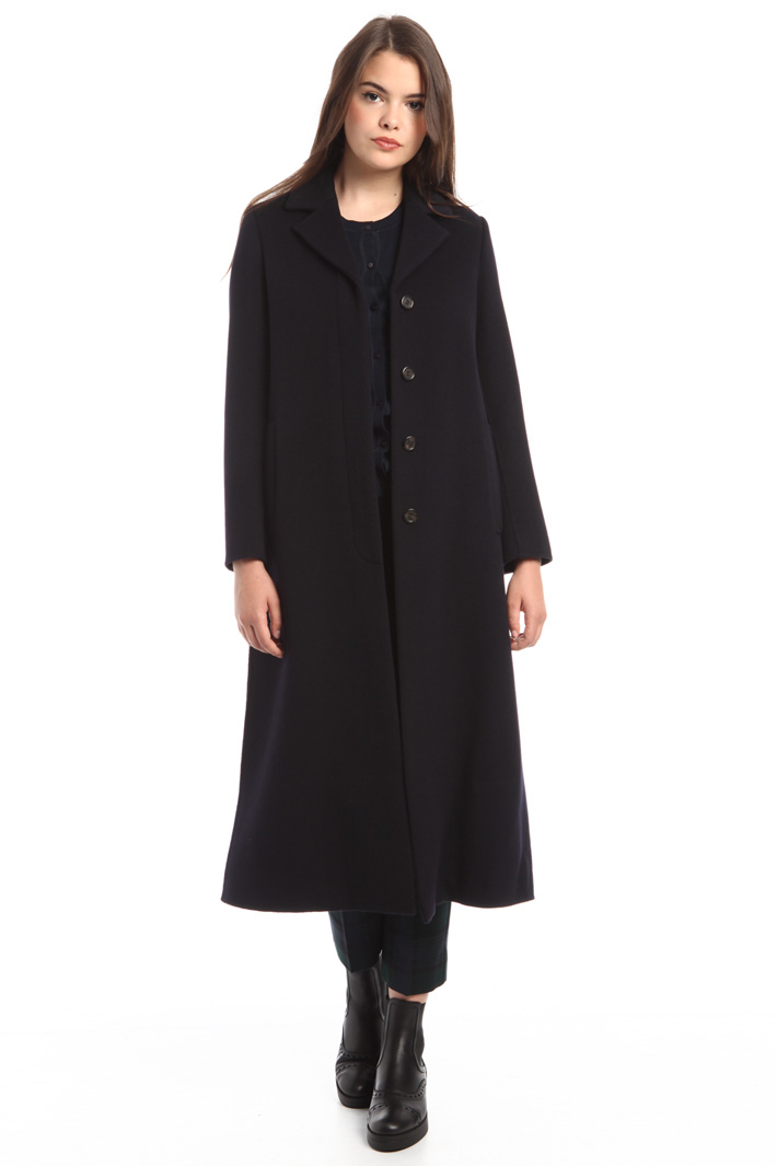 Cappotto lungo in lana Diffusione Tessile Cappotto lungo in lana Diffusione Tessile