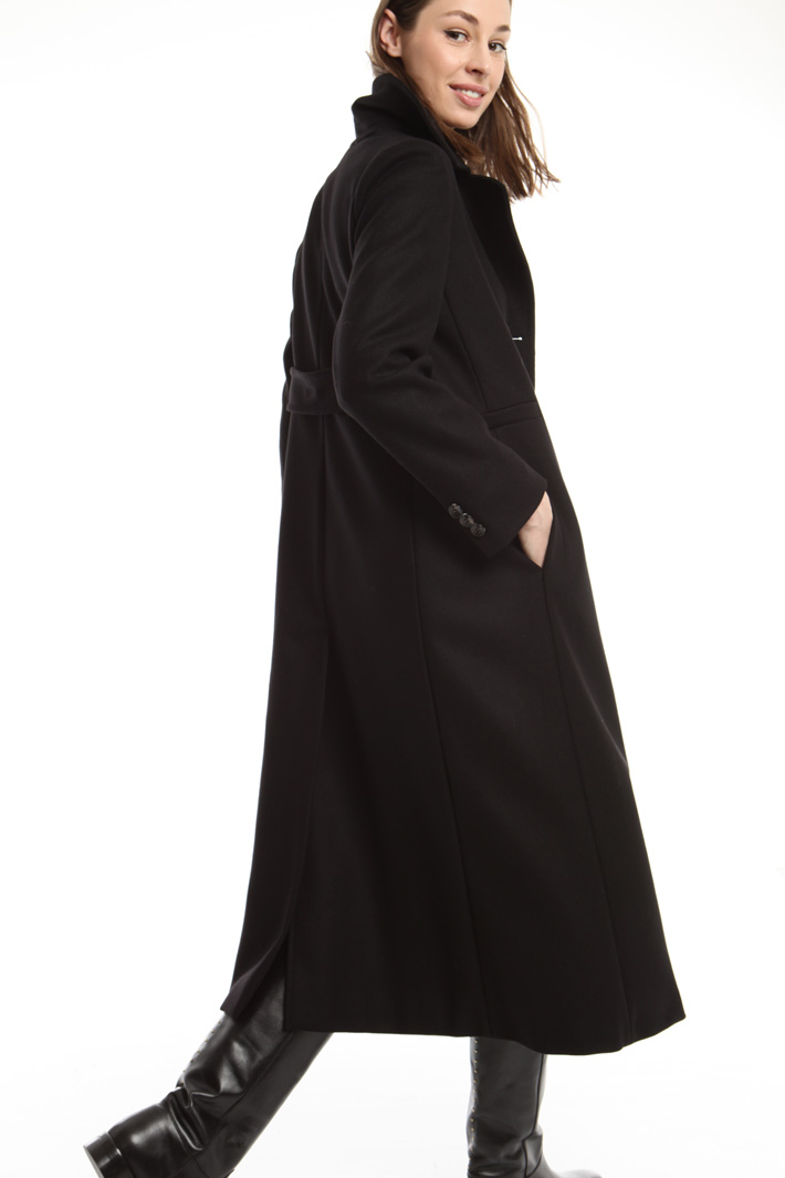 Cappotto lungo in lana Diffusione Tessile Cappotto lungo in lana Diffusione Tessile