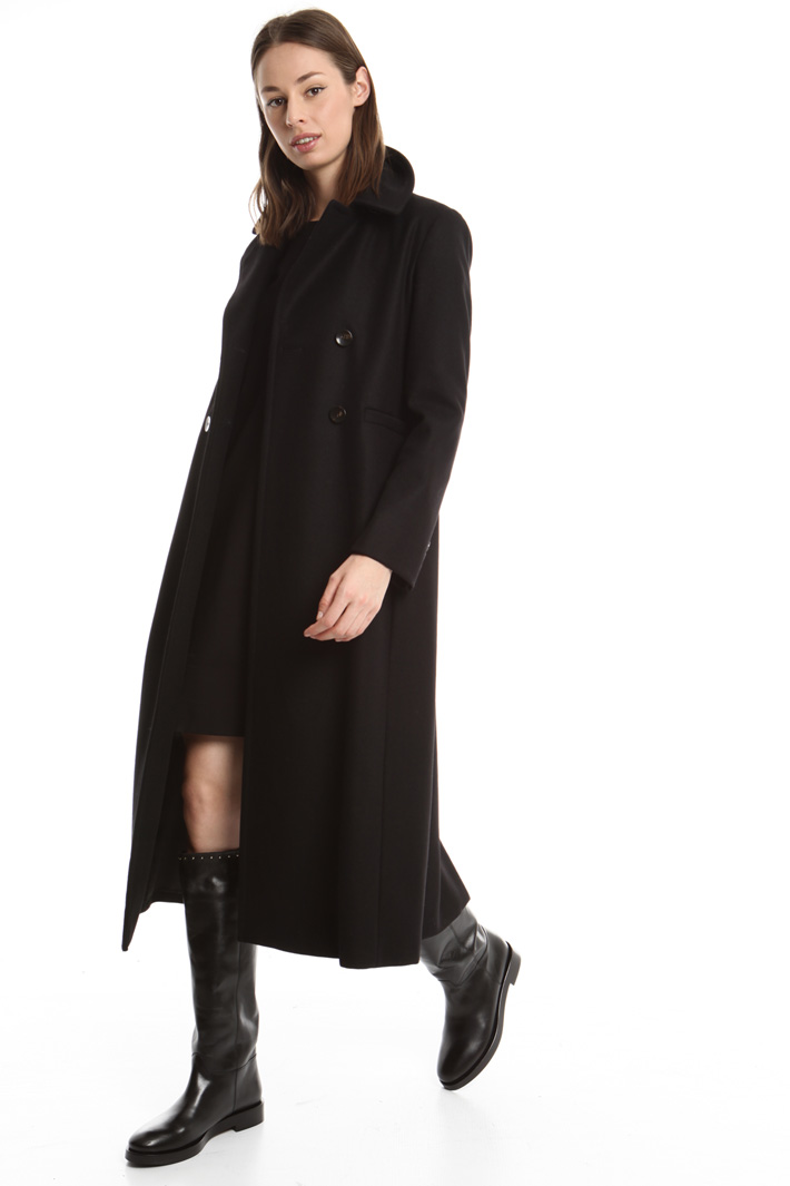 Cappotto lungo in lana Diffusione Tessile Cappotto lungo in lana Diffusione Tessile