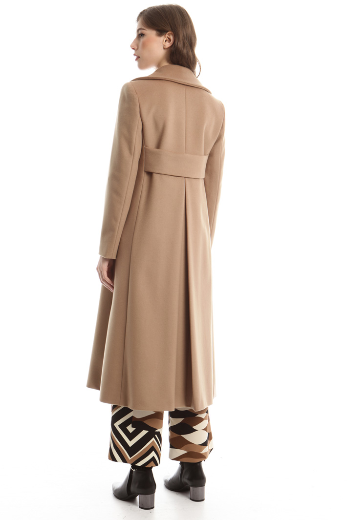 Cappotto lungo in drap Diffusione Tessile Cappotto lungo in drap Diffusione Tessile