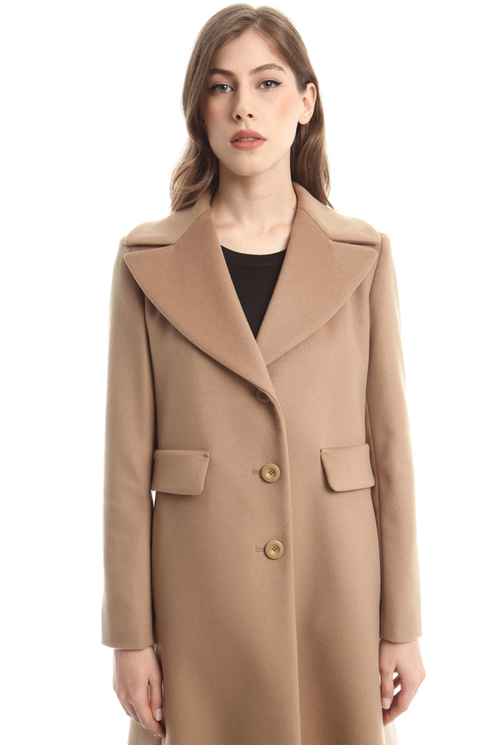 Cappotto lungo in drap Diffusione Tessile Cappotto lungo in drap Diffusione Tessile