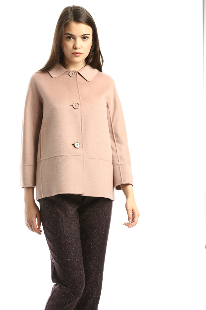 Cappotto corto in lana Diffusione Tessile Cappotto corto in lana Diffusione Tessile