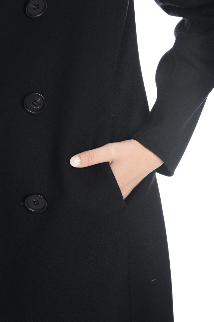 Cappotto leggero in double Diffusione Tessile Cappotto leggero in double Diffusione Tessile