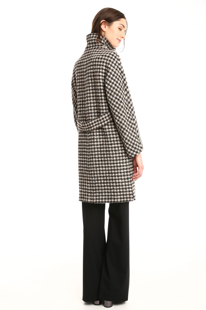 Cappotto check in lana vergine Diffusione Tessile Cappotto check in lana vergine Diffusione Tessile