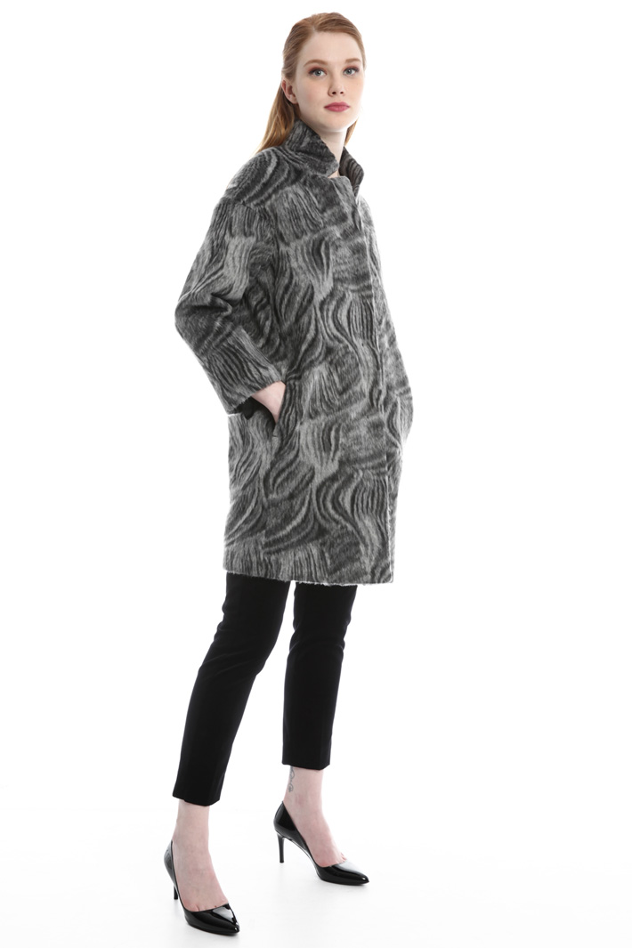 Cappotto effetto mohair Diffusione Tessile Cappotto effetto mohair Diffusione Tessile