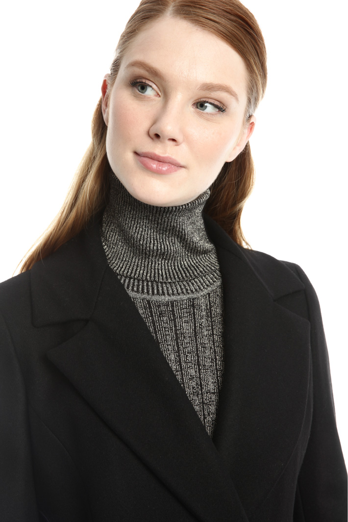 Cappotto con polsini gioiello Diffusione Tessile Cappotto con polsini gioiello Diffusione Tessile