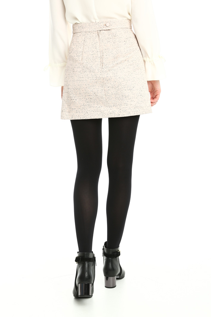 Minigonna in jacquard lurex Diffusione Tessile Minigonna in jacquard lurex Diffusione Tessile