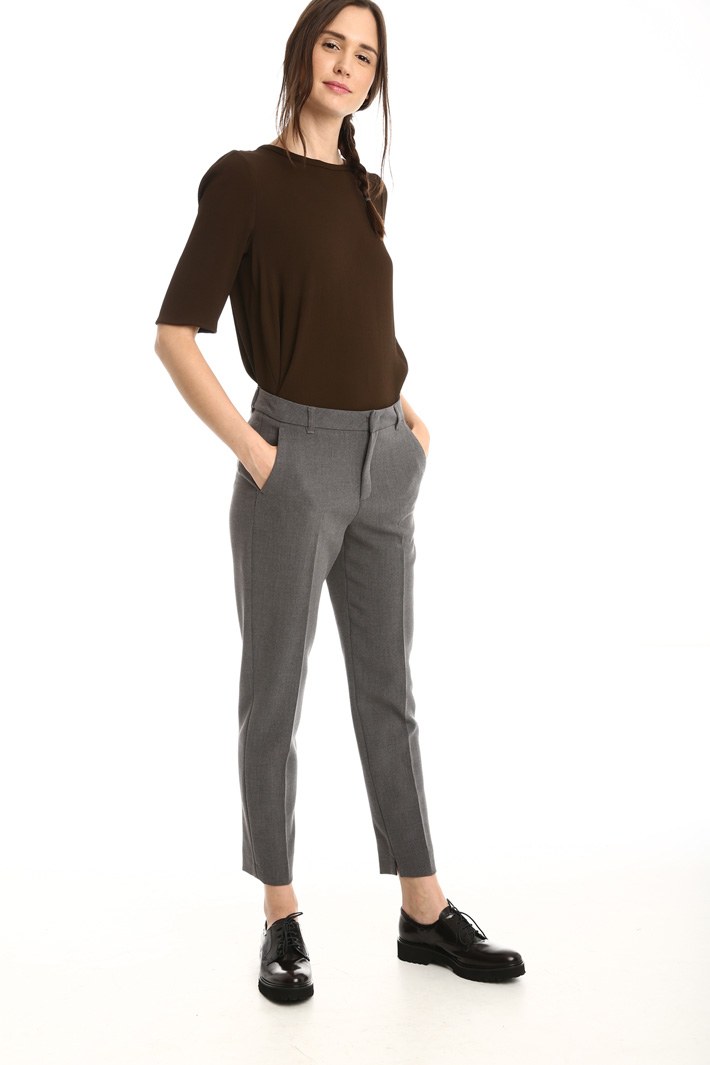 Pantaloni in tessuto stretch Diffusione Tessile Pantaloni in tessuto stretch Diffusione Tessile
