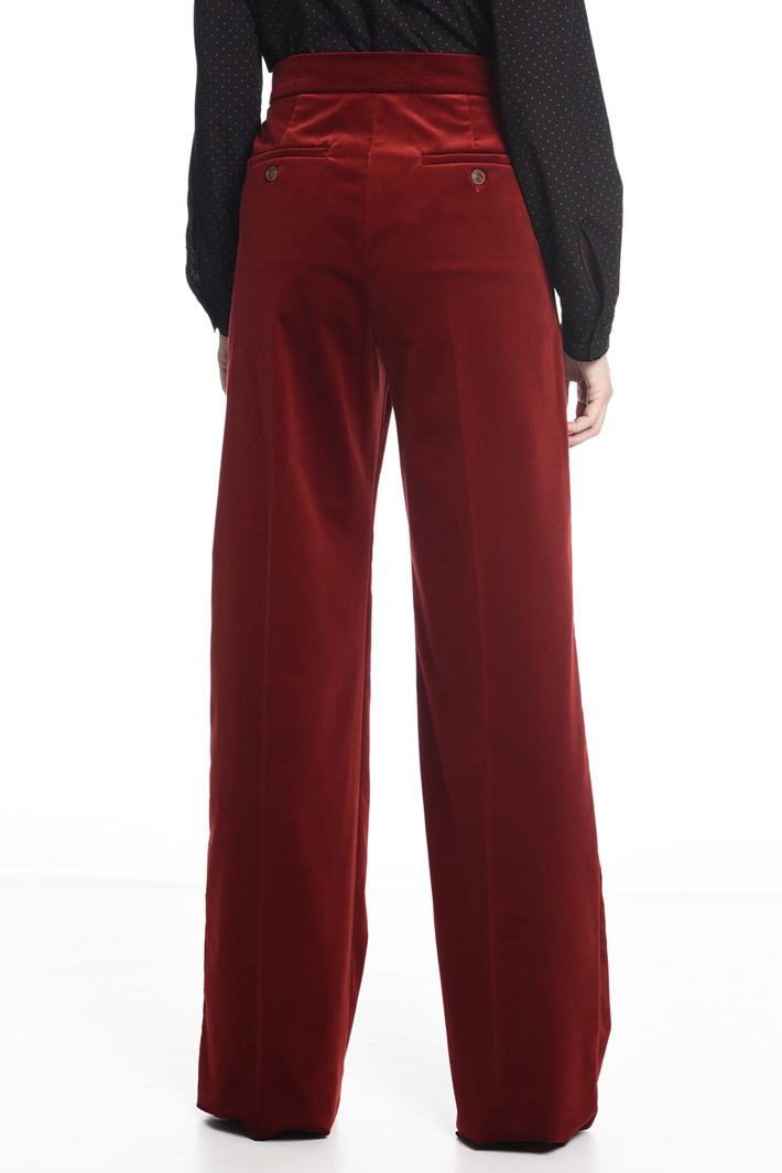 Pantaloni in velluto liscio Diffusione Tessile Pantaloni in velluto liscio Diffusione Tessile