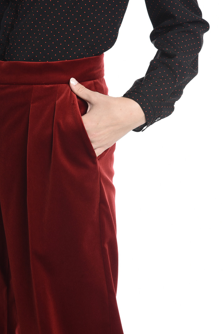 Pantaloni in velluto liscio Diffusione Tessile Pantaloni in velluto liscio Diffusione Tessile