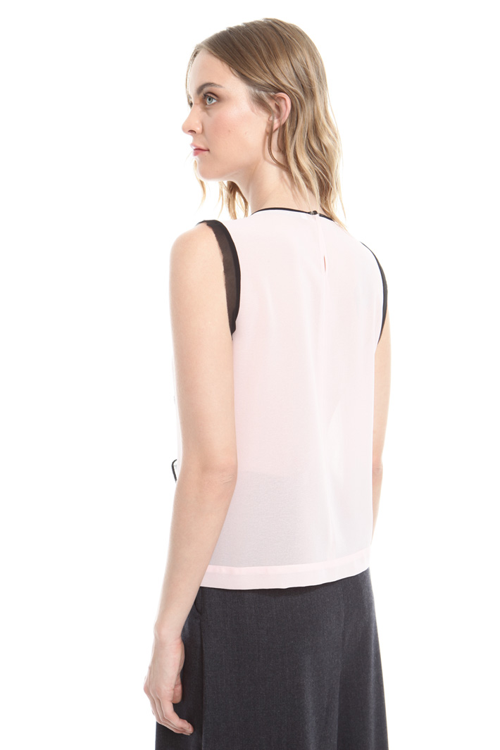 Top con ruches Diffusione Tessile Top con ruches Diffusione Tessile