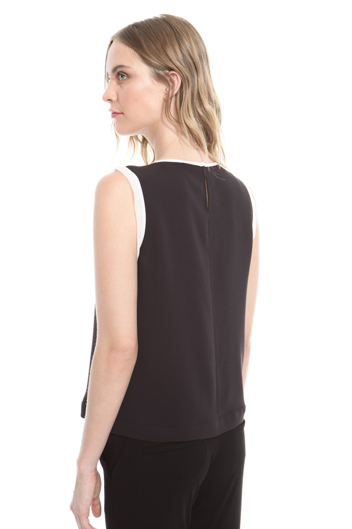 Top con ruches Diffusione Tessile Top con ruches Diffusione Tessile