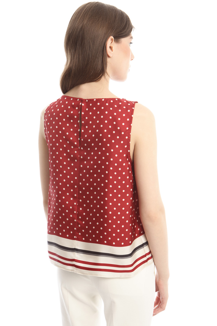 Top in twill di seta Diffusione Tessile Top in twill di seta Diffusione Tessile