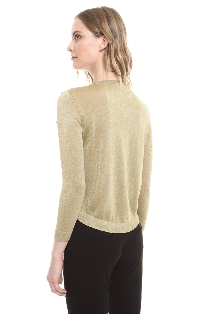 Cardigan lurex Diffusione Tessile Cardigan lurex Diffusione Tessile
