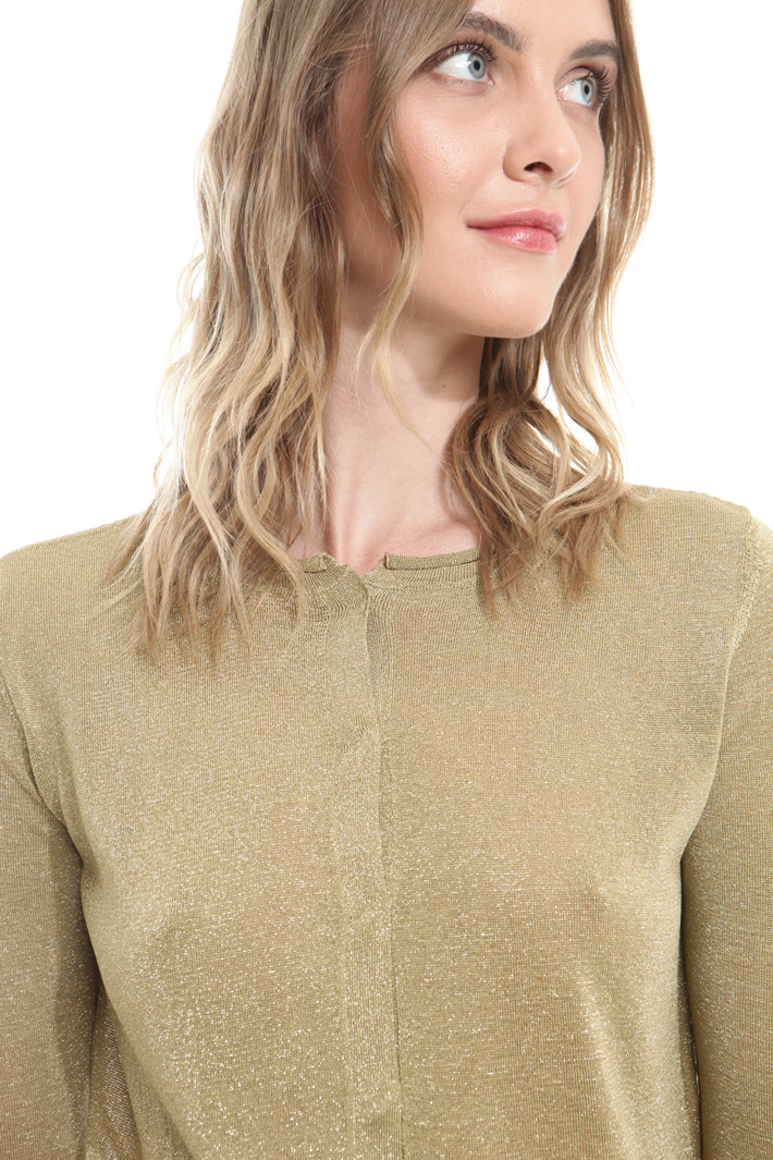 Cardigan lurex Diffusione Tessile Cardigan lurex Diffusione Tessile