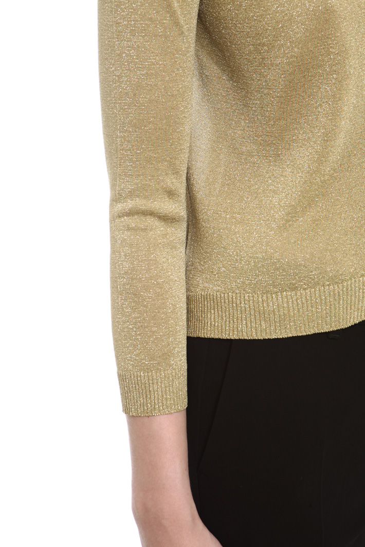 Cardigan lurex Diffusione Tessile Cardigan lurex Diffusione Tessile