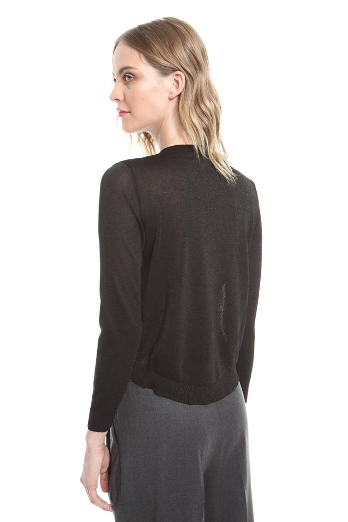 Cardigan lurex Diffusione Tessile Cardigan lurex Diffusione Tessile