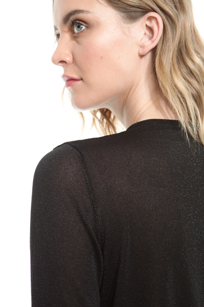 Cardigan lurex Diffusione Tessile Cardigan lurex Diffusione Tessile