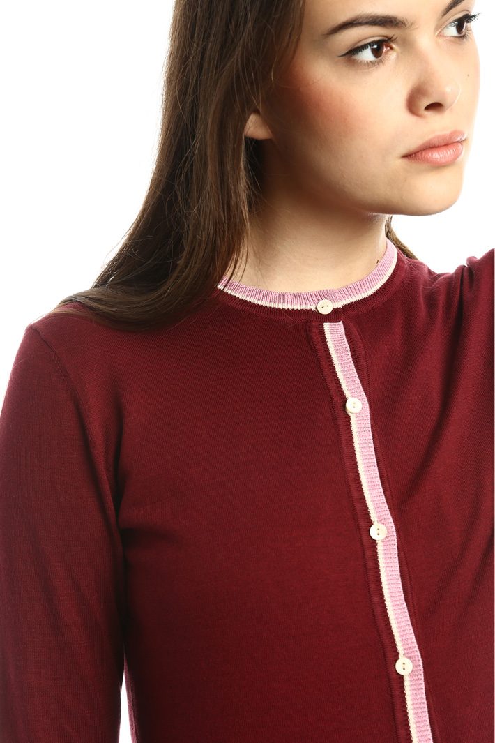 Cardigan in seta e cotone Diffusione Tessile Cardigan in seta e cotone Diffusione Tessile