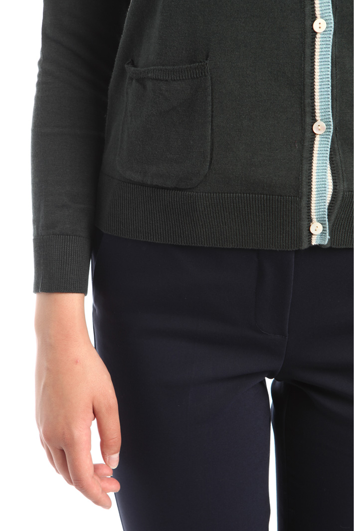 Cardigan in seta e cotone Diffusione Tessile Cardigan in seta e cotone Diffusione Tessile