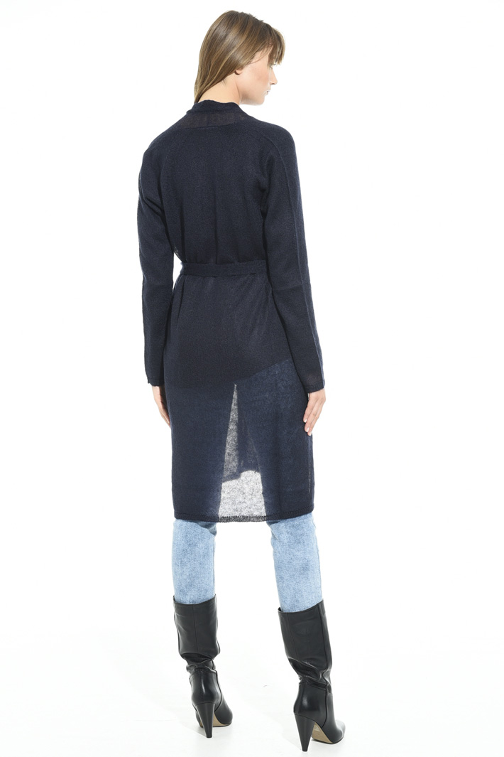 Cardigan lungo in lana Diffusione Tessile Cardigan lungo in lana Diffusione Tessile