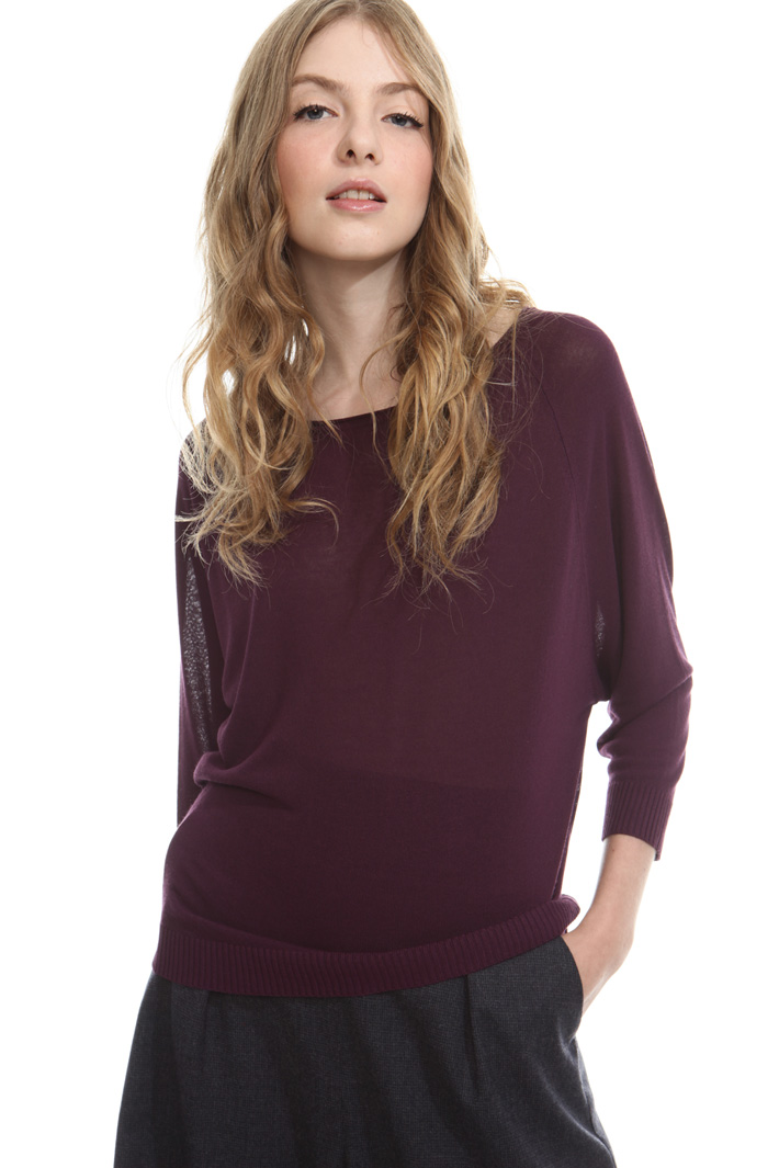 Maglia boxy in viscosa Diffusione Tessile Maglia boxy in viscosa Diffusione Tessile