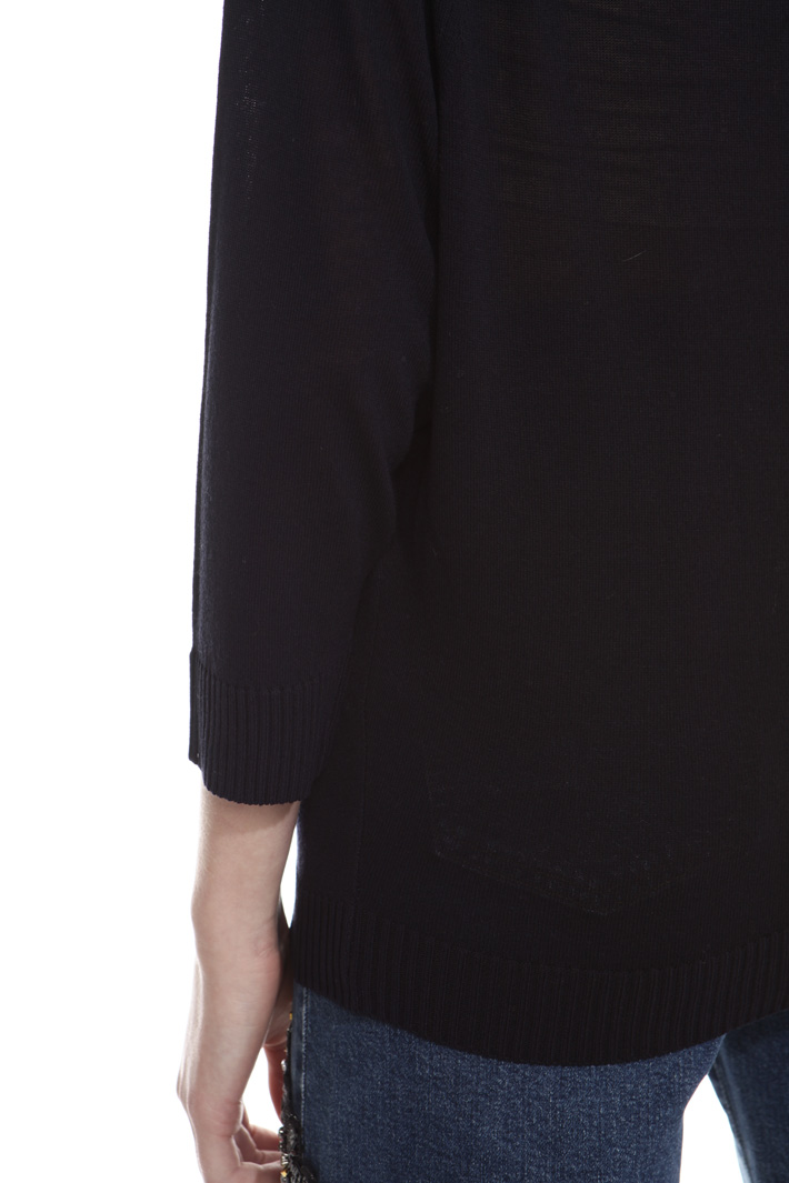 Maglia boxy in viscosa Diffusione Tessile Maglia boxy in viscosa Diffusione Tessile