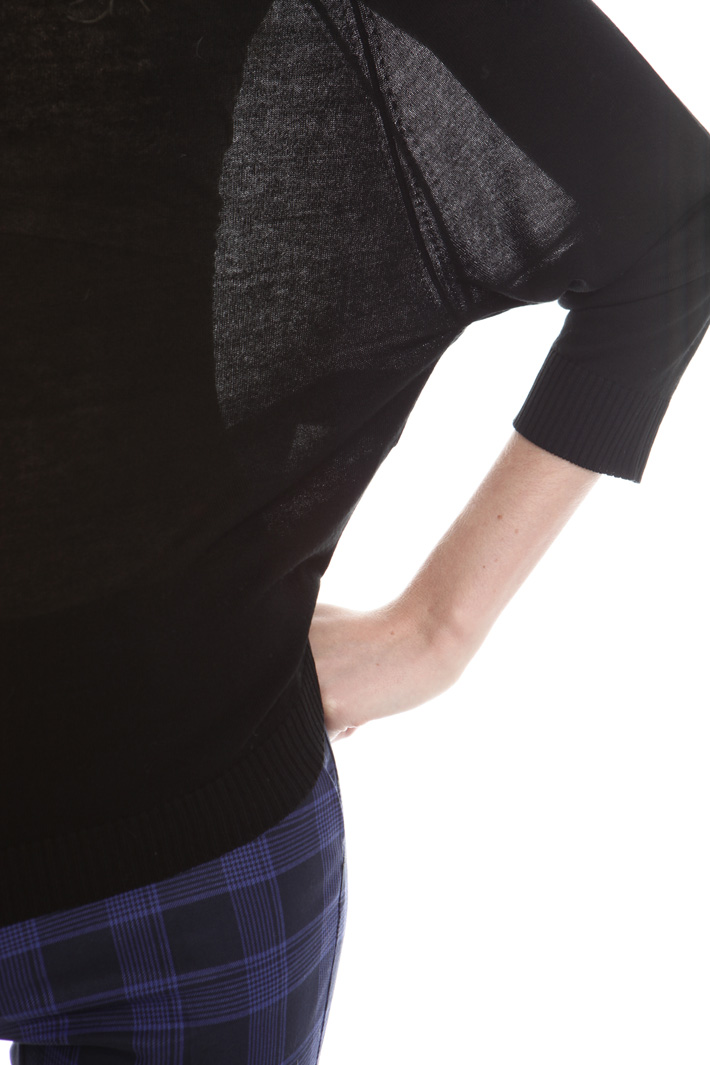 Maglia boxy in viscosa Diffusione Tessile Maglia boxy in viscosa Diffusione Tessile