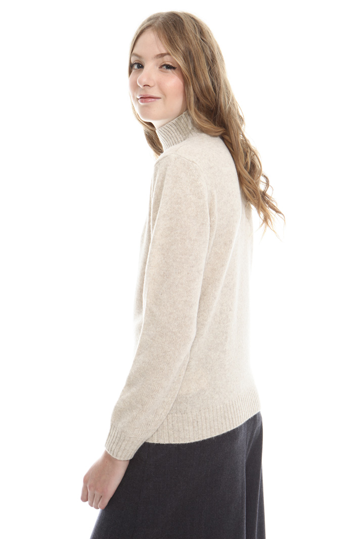 Maglia a collo alto in alpaca Diffusione Tessile Maglia a collo alto in alpaca Diffusione Tessile