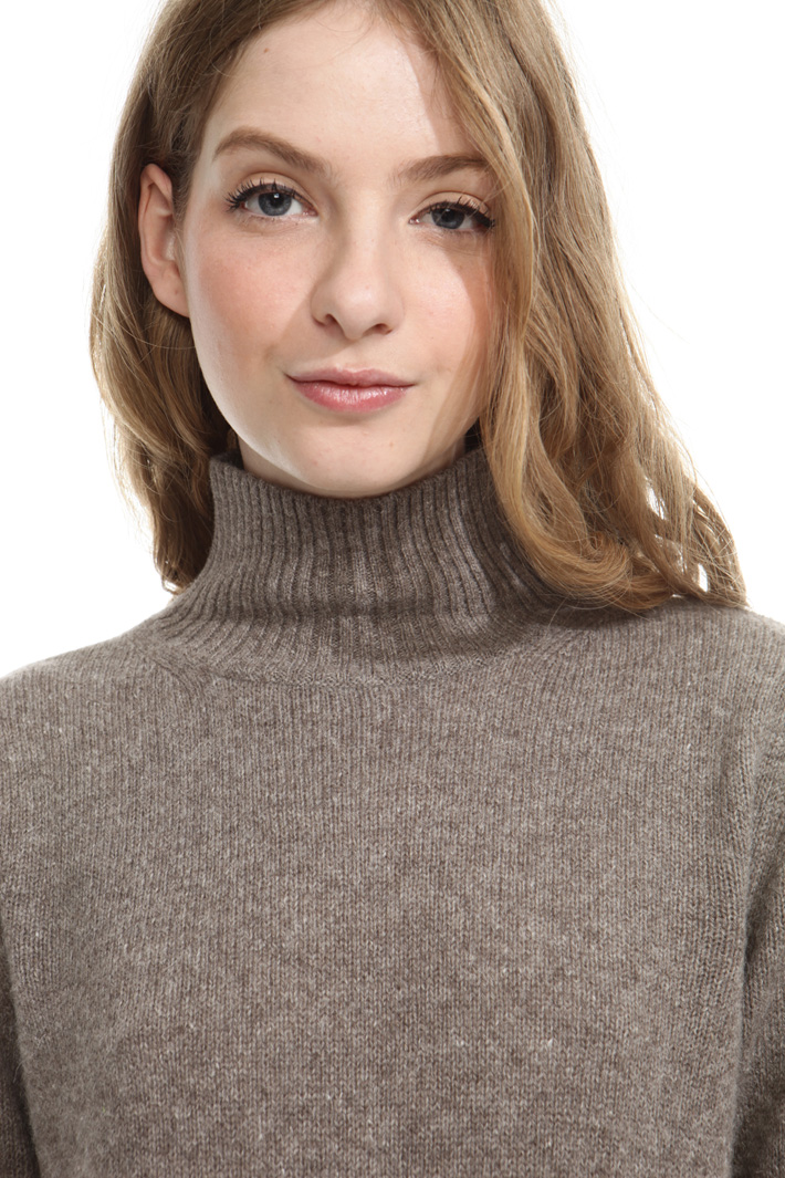 Maglia a collo alto in alpaca Diffusione Tessile Maglia a collo alto in alpaca Diffusione Tessile