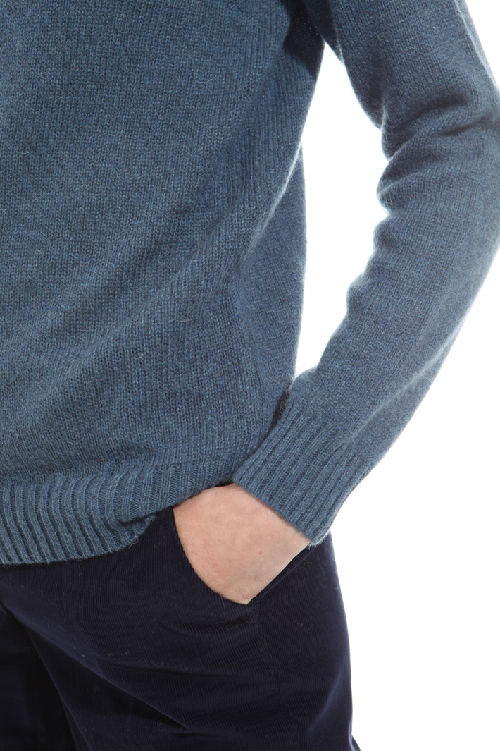 Maglia a collo alto in alpaca Diffusione Tessile Maglia a collo alto in alpaca Diffusione Tessile