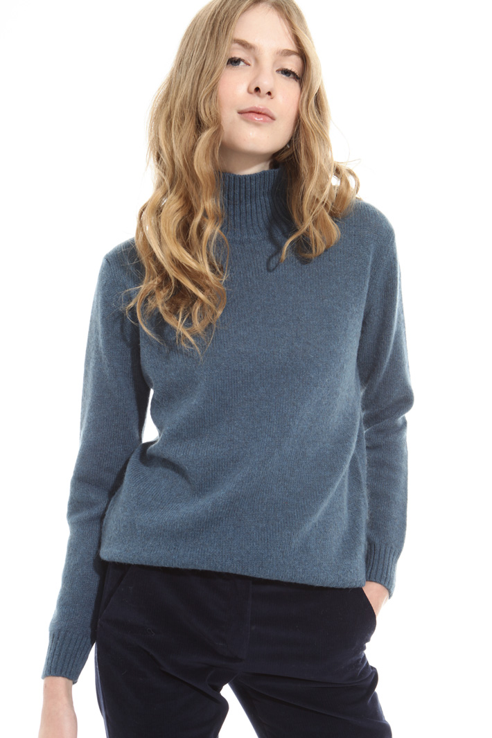 Maglia a collo alto in alpaca Diffusione Tessile Maglia a collo alto in alpaca Diffusione Tessile