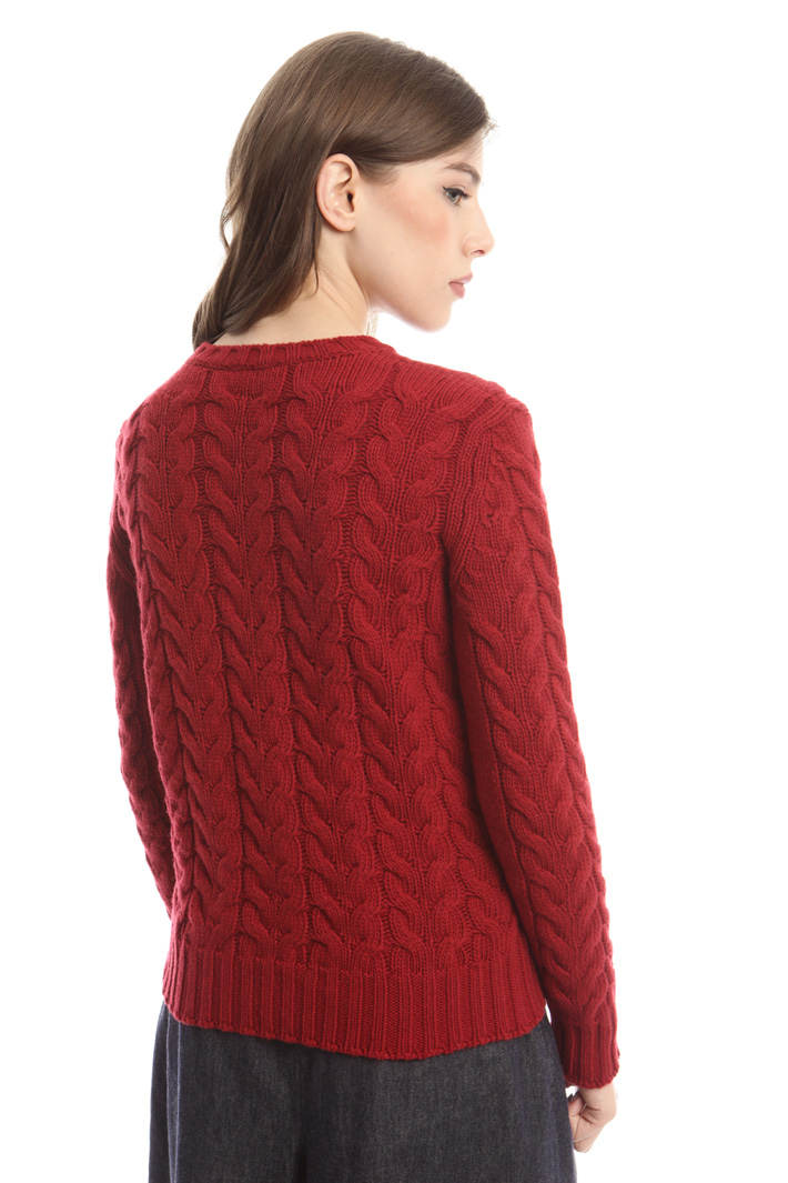 Maglia operata a trecce Diffusione Tessile Maglia operata a trecce Diffusione Tessile