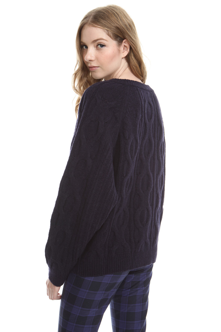 Maglia lavorazione trecce Diffusione Tessile Maglia lavorazione trecce Diffusione Tessile