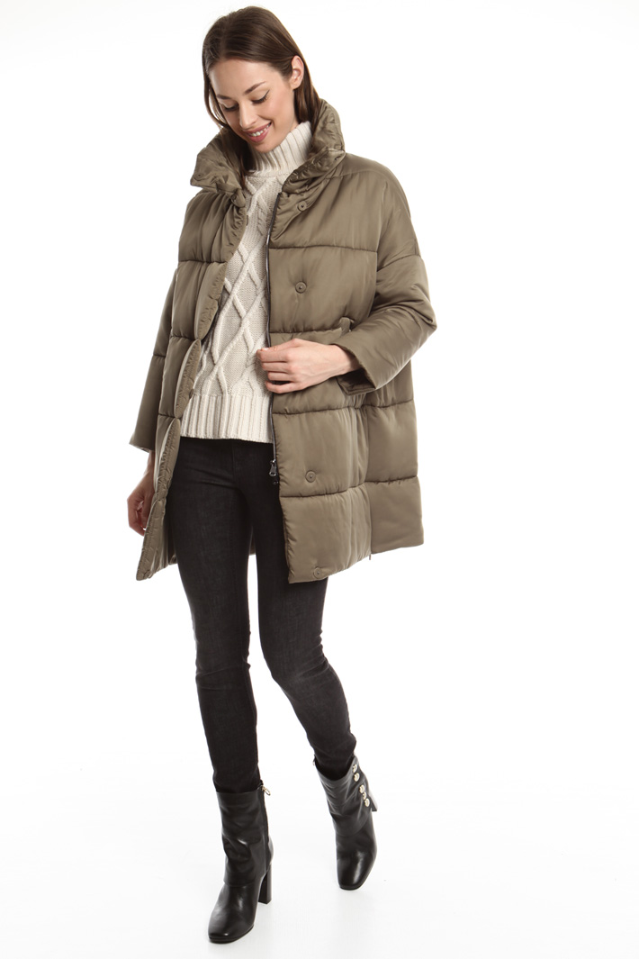Oversized quilted coat Diffusione Tessile Oversized quilted coat Diffusione Tessile