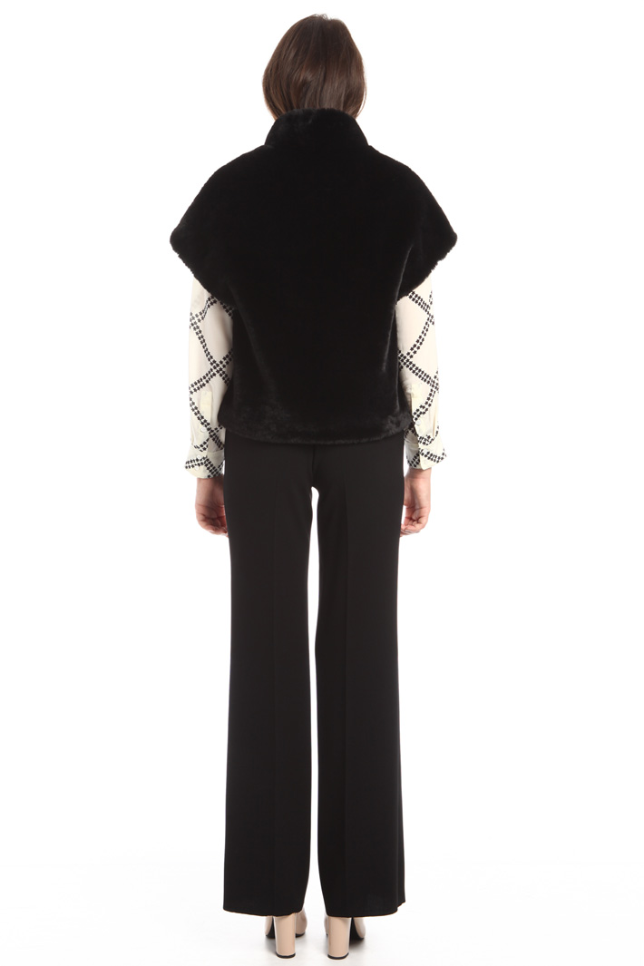 Faux-fur vest Diffusione Tessile Faux-fur vest Diffusione Tessile