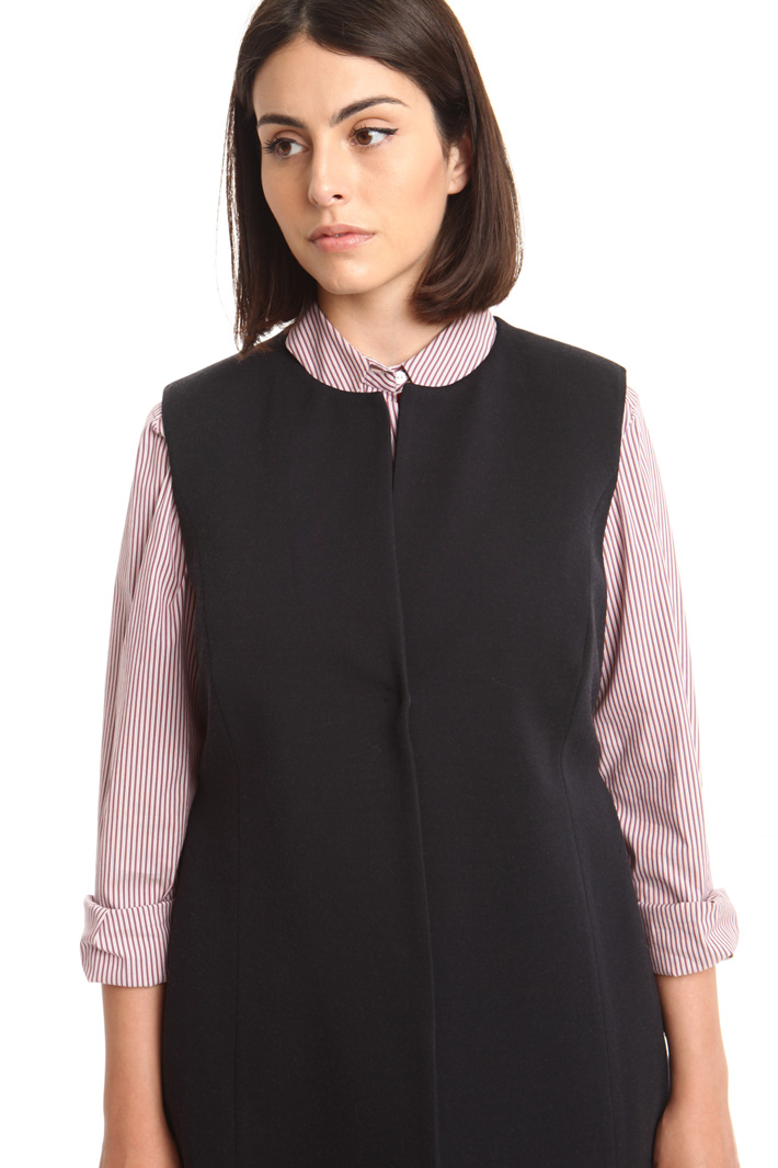 Gilet lungo in jersey Diffusione Tessile Gilet lungo in jersey Diffusione Tessile