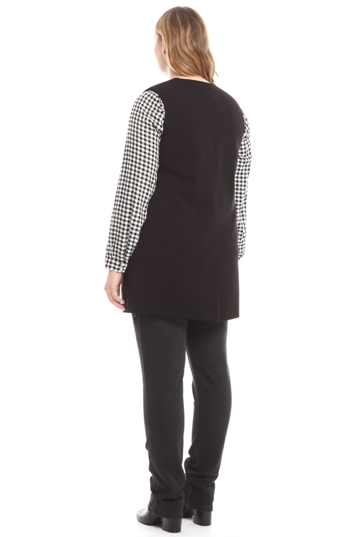 Gilet lungo in jersey Diffusione Tessile Gilet lungo in jersey Diffusione Tessile