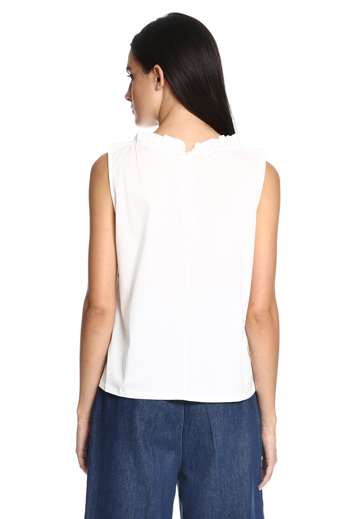 Top a pois in cotone Diffusione Tessile Top a pois in cotone Diffusione Tessile