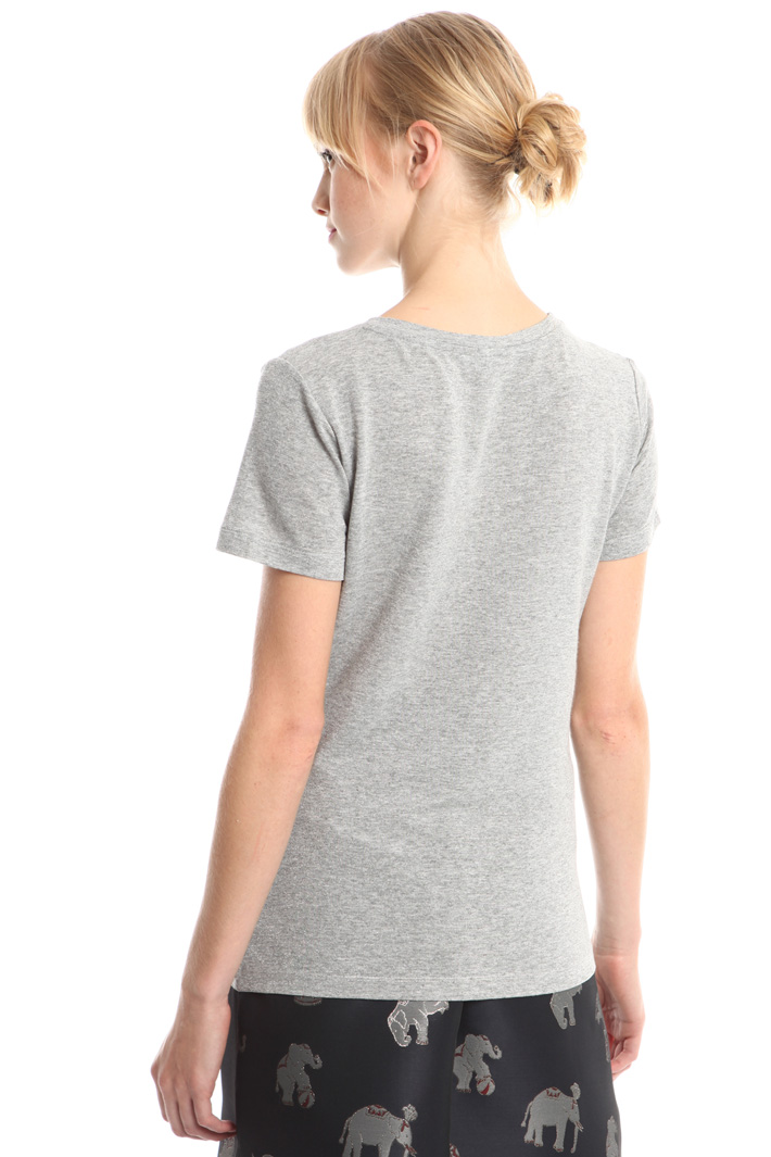 T-shirt in viscosa lurex Diffusione Tessile T-shirt in viscosa lurex Diffusione Tessile