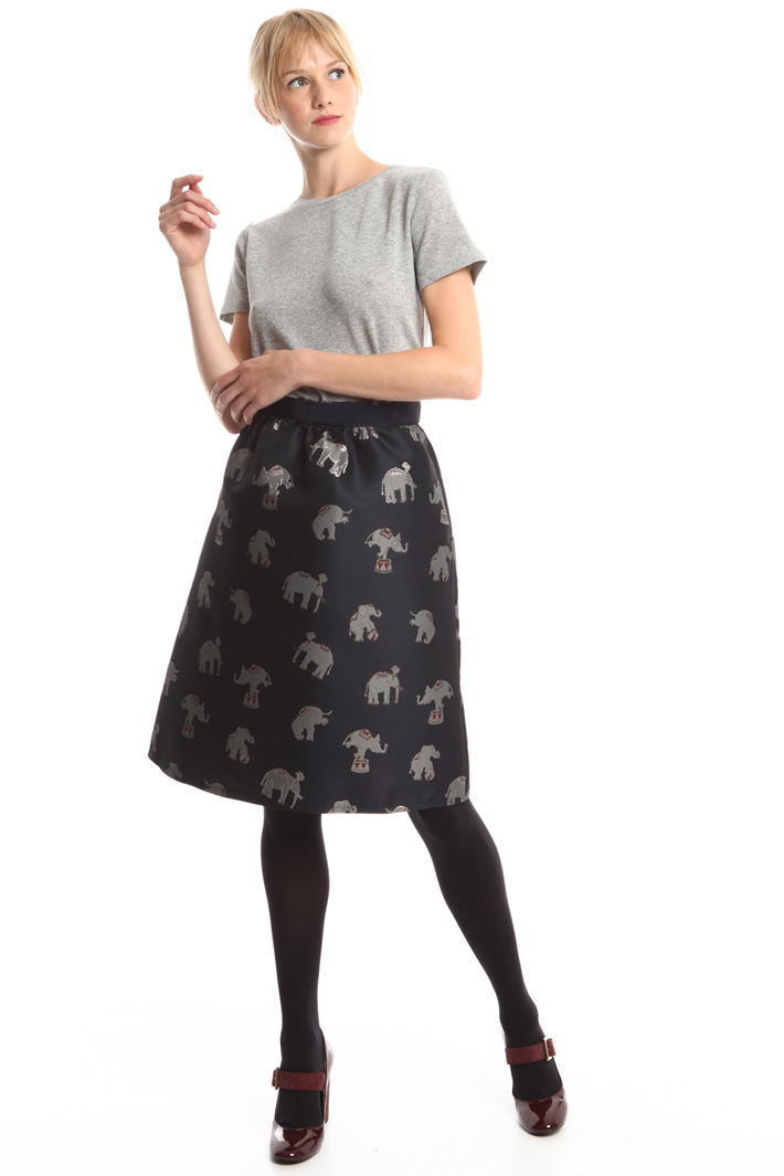 T-shirt in viscosa lurex Diffusione Tessile T-shirt in viscosa lurex Diffusione Tessile