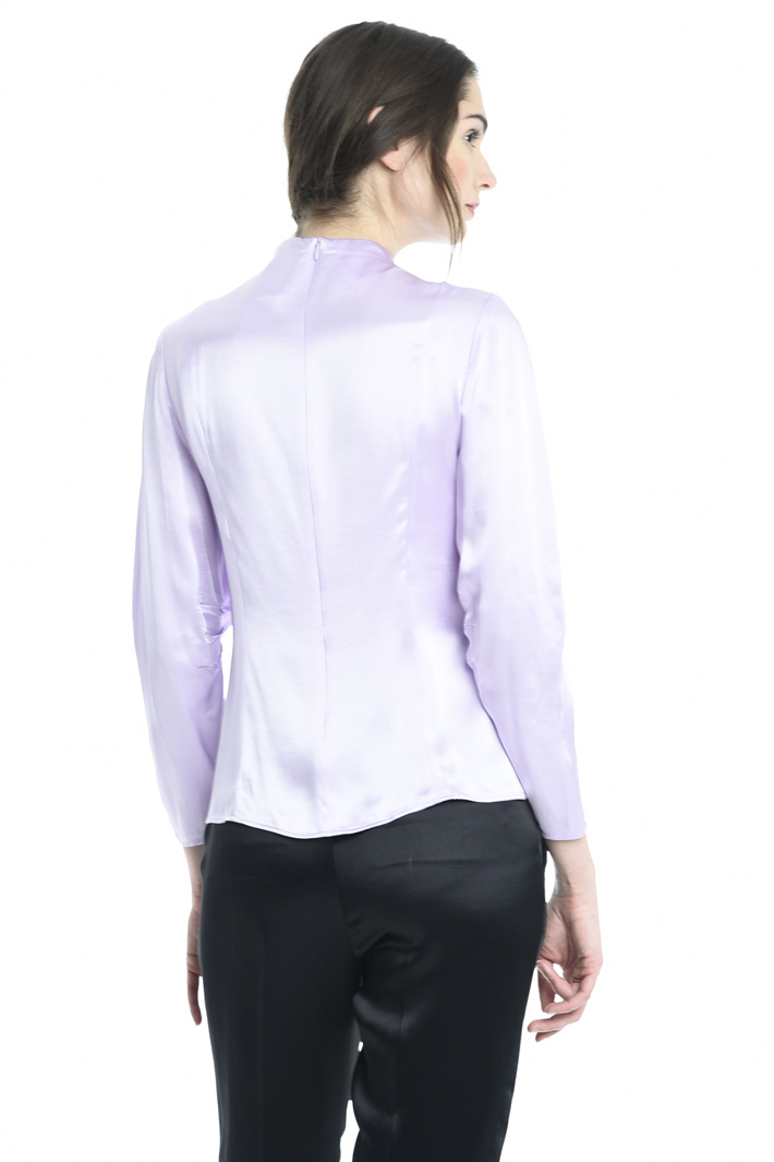 Blusa in raso Diffusione Tessile Blusa in raso Diffusione Tessile