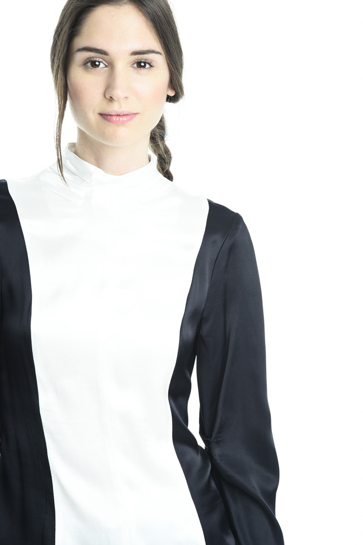 Blusa in raso Diffusione Tessile Blusa in raso Diffusione Tessile