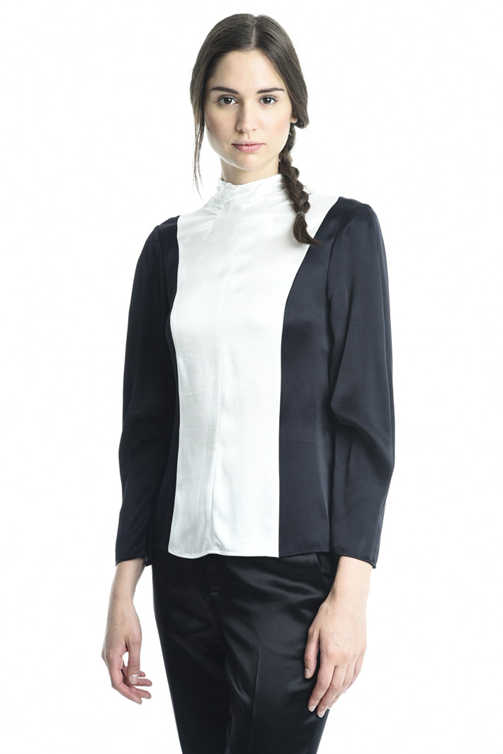 Blusa in raso Diffusione Tessile Blusa in raso Diffusione Tessile