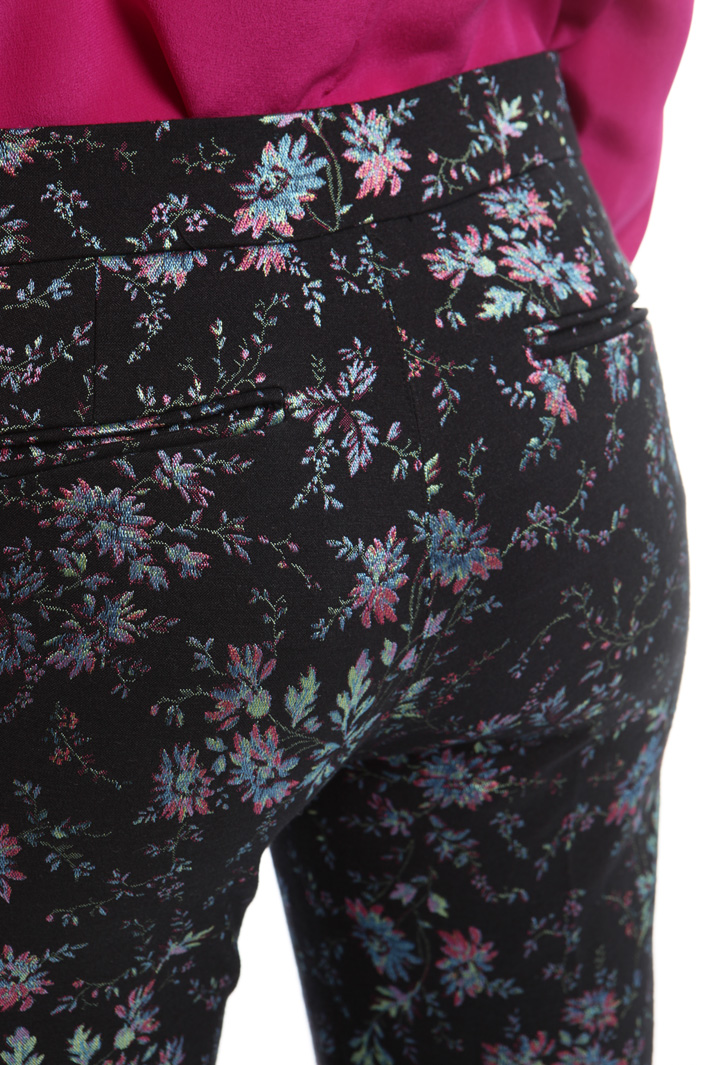 Pantalone in jacquard stretch Diffusione Tessile Pantalone in jacquard stretch Diffusione Tessile