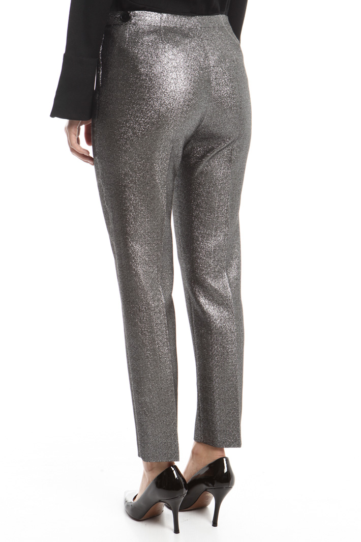Pantaloni in cady lurex Diffusione Tessile Pantaloni in cady lurex Diffusione Tessile