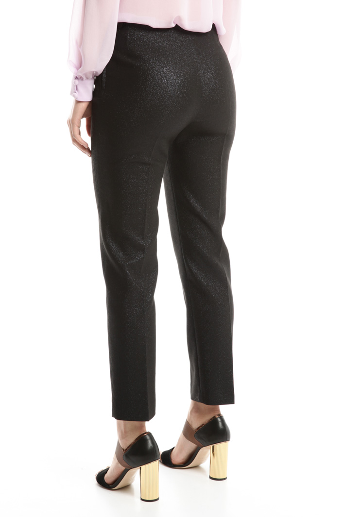 Pantaloni in cady lurex Diffusione Tessile Pantaloni in cady lurex Diffusione Tessile