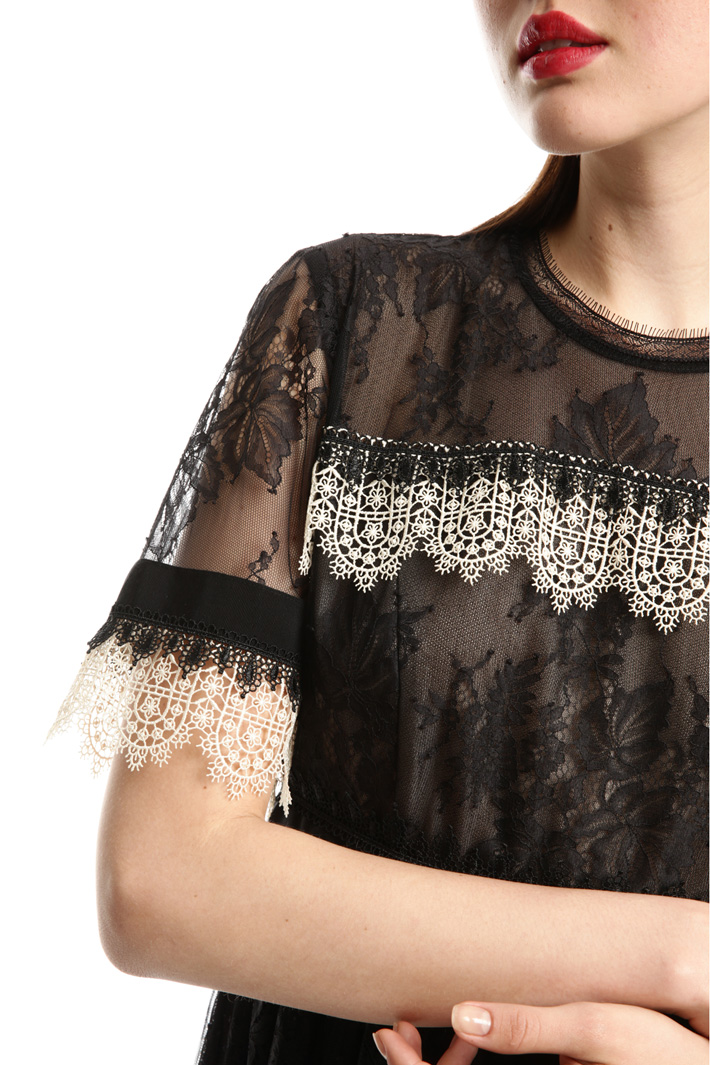 Abito princesse in pizzo Diffusione Tessile Abito princesse in pizzo Diffusione Tessile